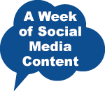 A Week of Social Media Content